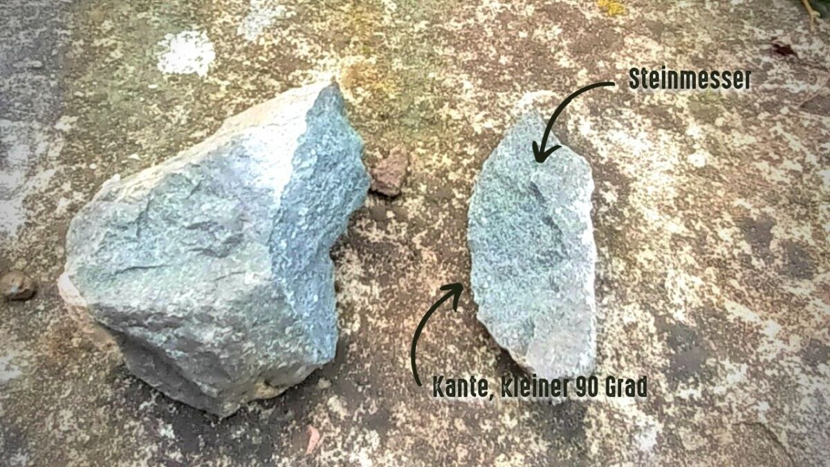 steinmesser kante
