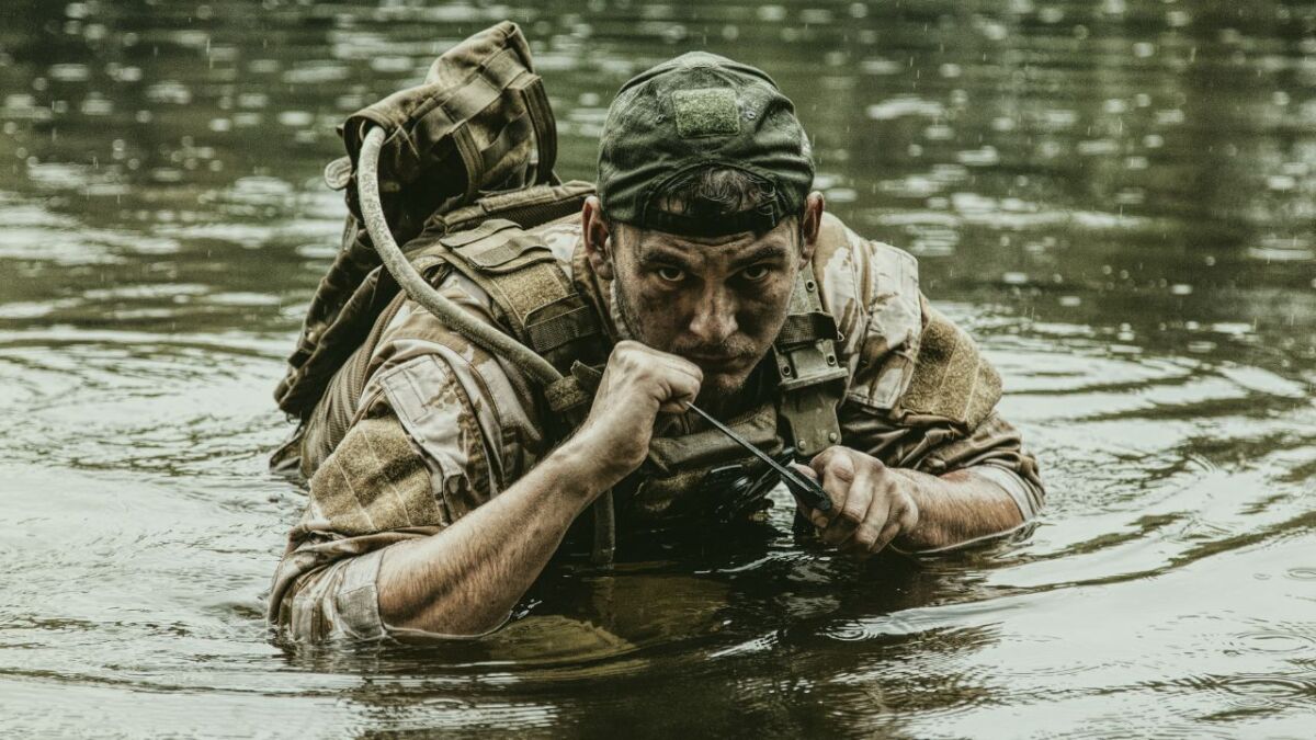 Survival training in the military