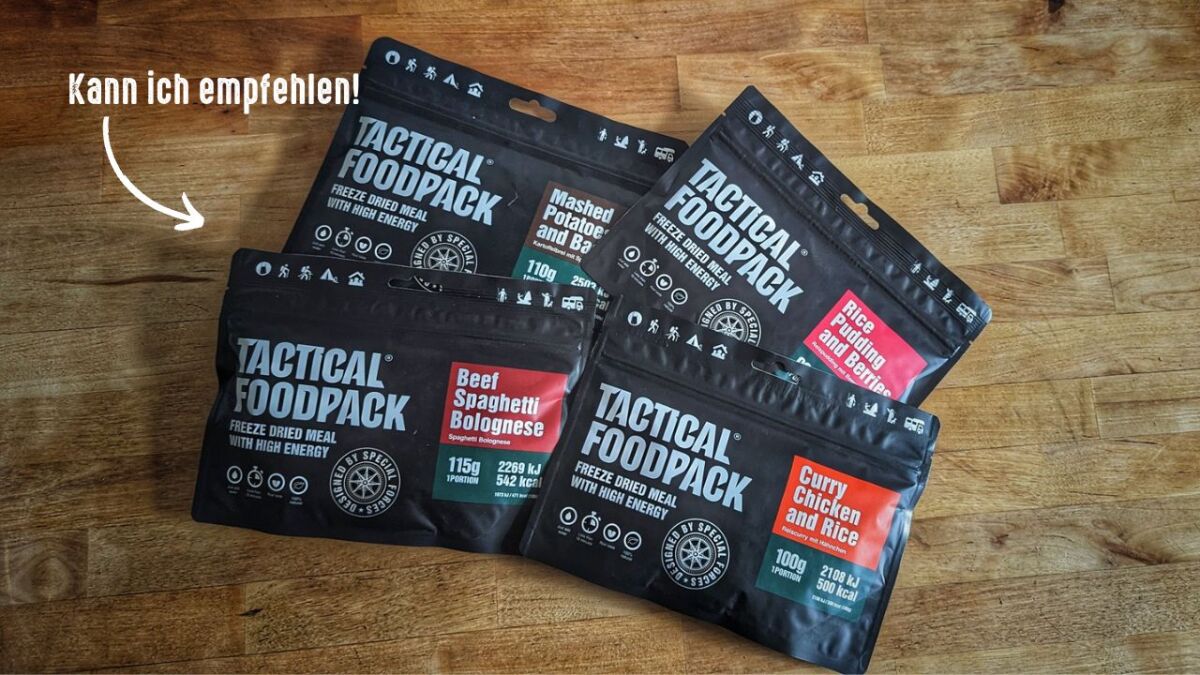 tactical foodpack packungen empfehlen