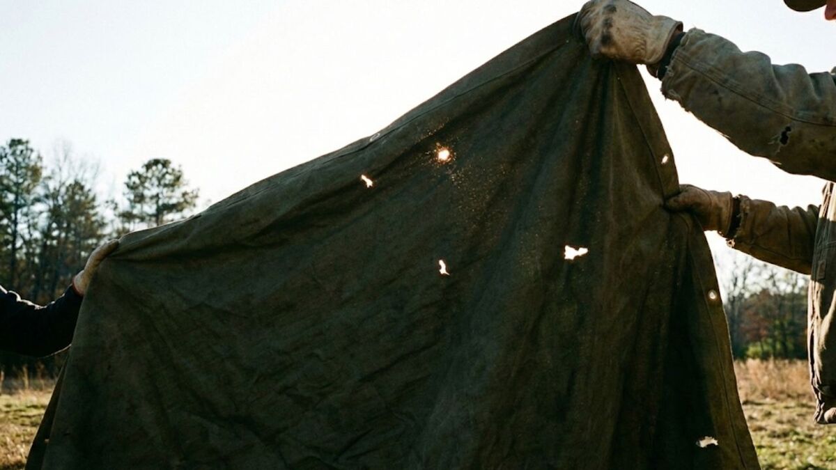 tarp loch pruefen gegenlicht