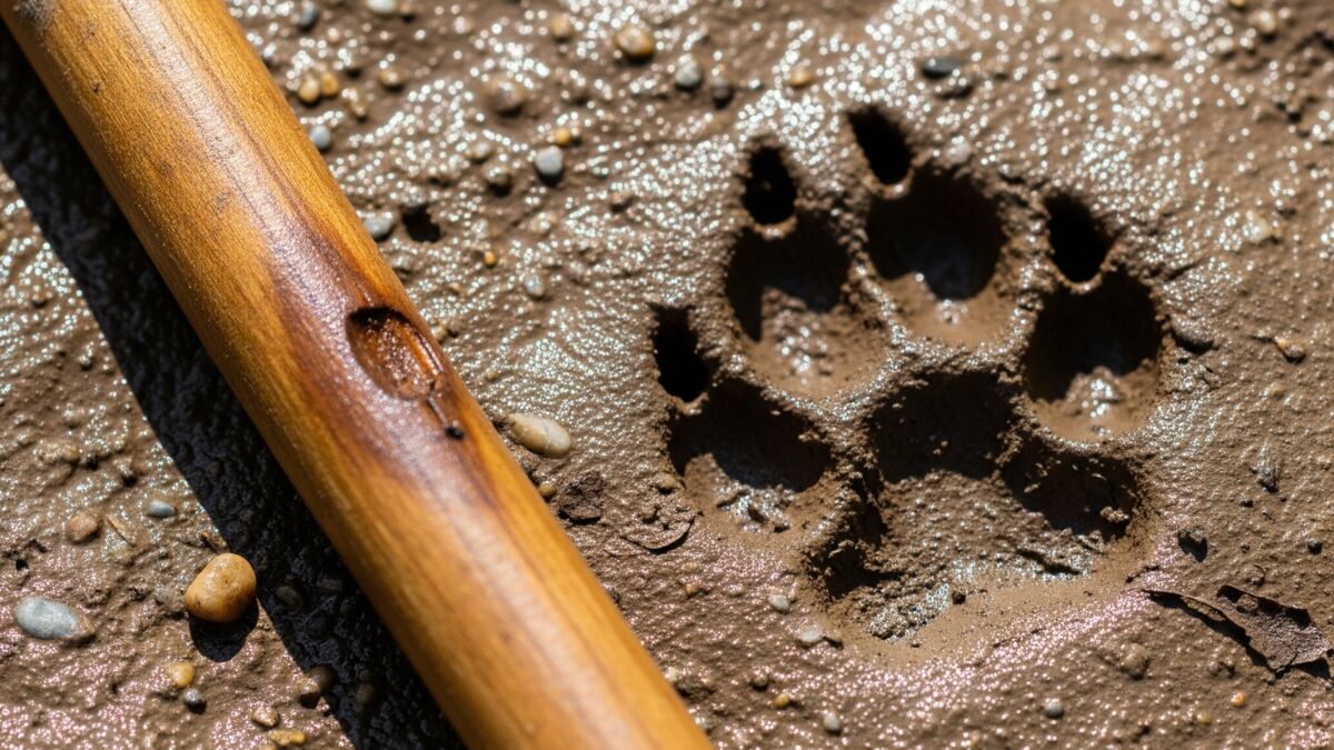 Spur verloren? So hilft der Tracking Stick beim Fährtenlesen tracking stick 1