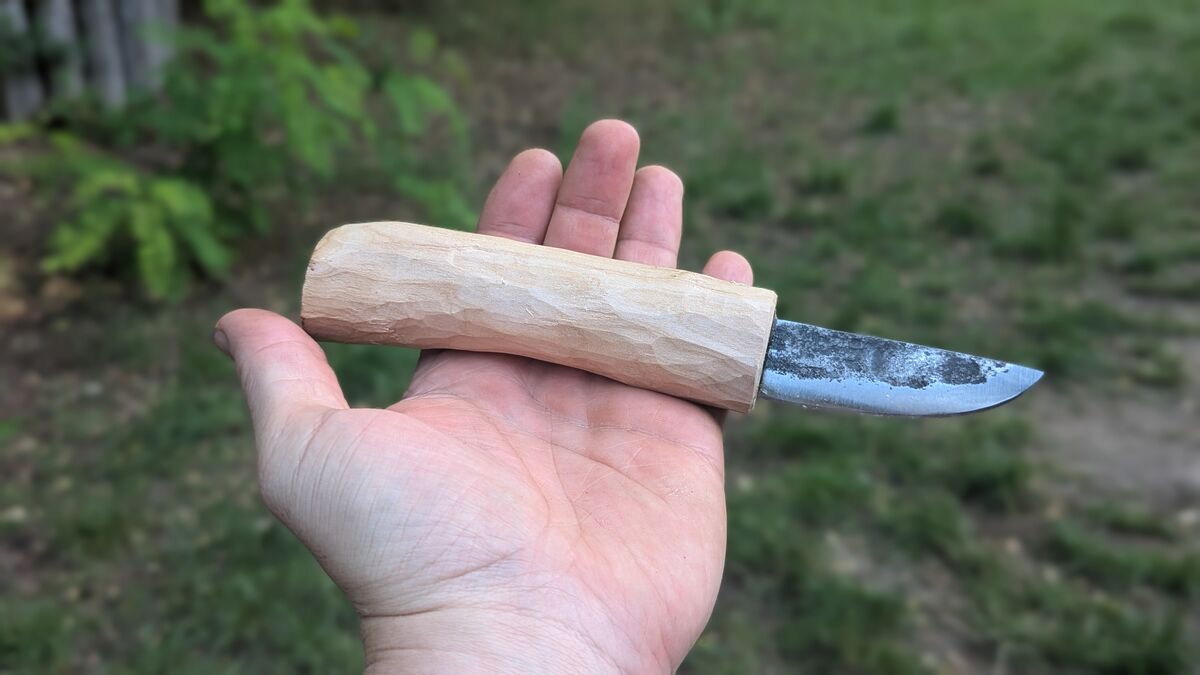 Step-by-step instructions: Making a knife handle