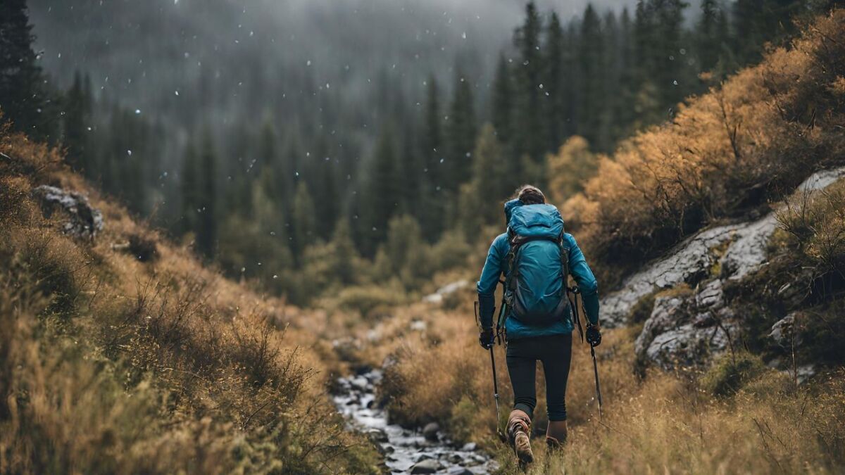 wandern bei schlechtem wetter