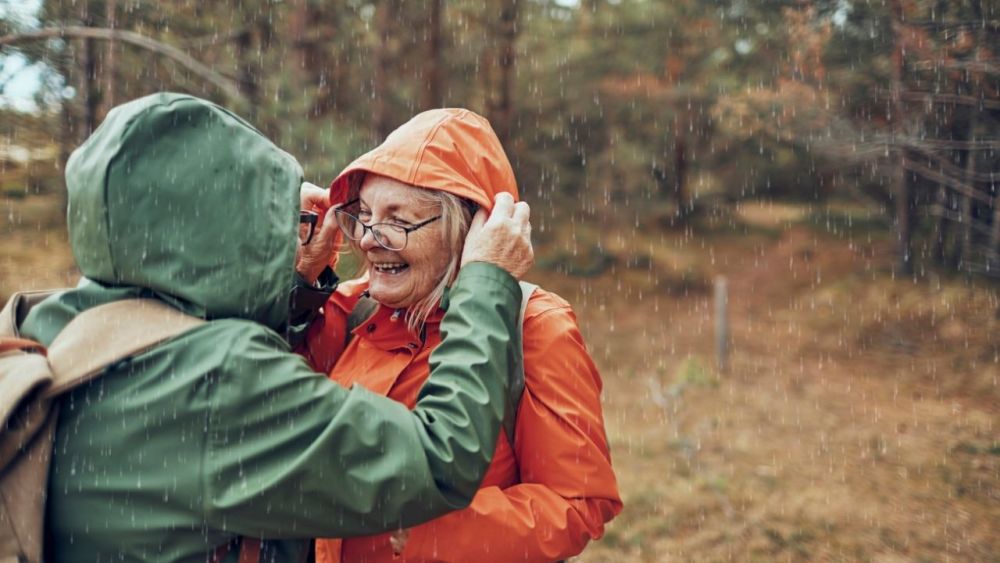 It doesn't matter if it's raining or not, you can still have a good time.