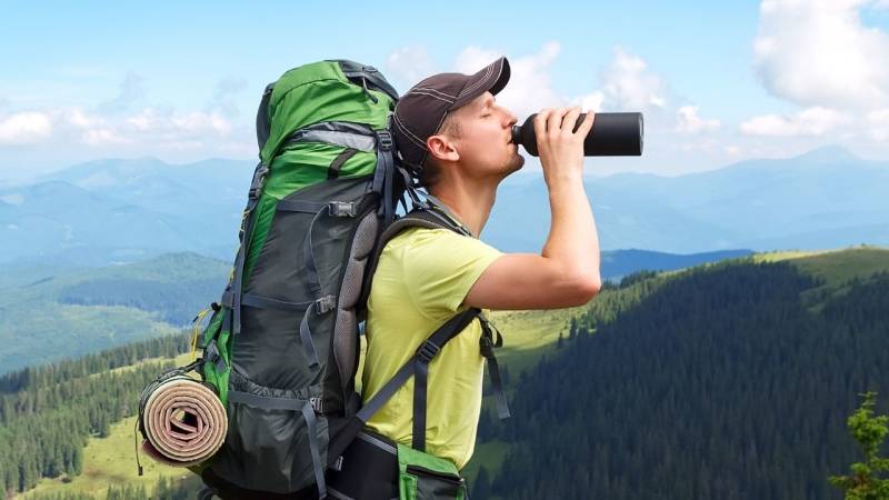 Hiking and Drinking