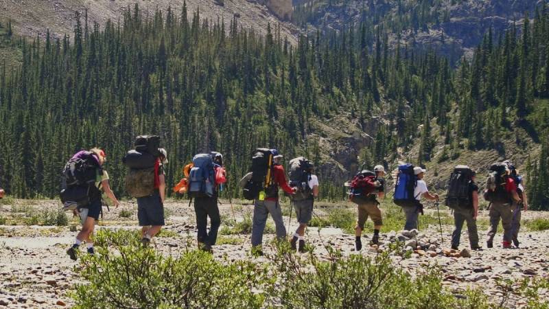 When hiking, you meet like-minded people and get to know new people