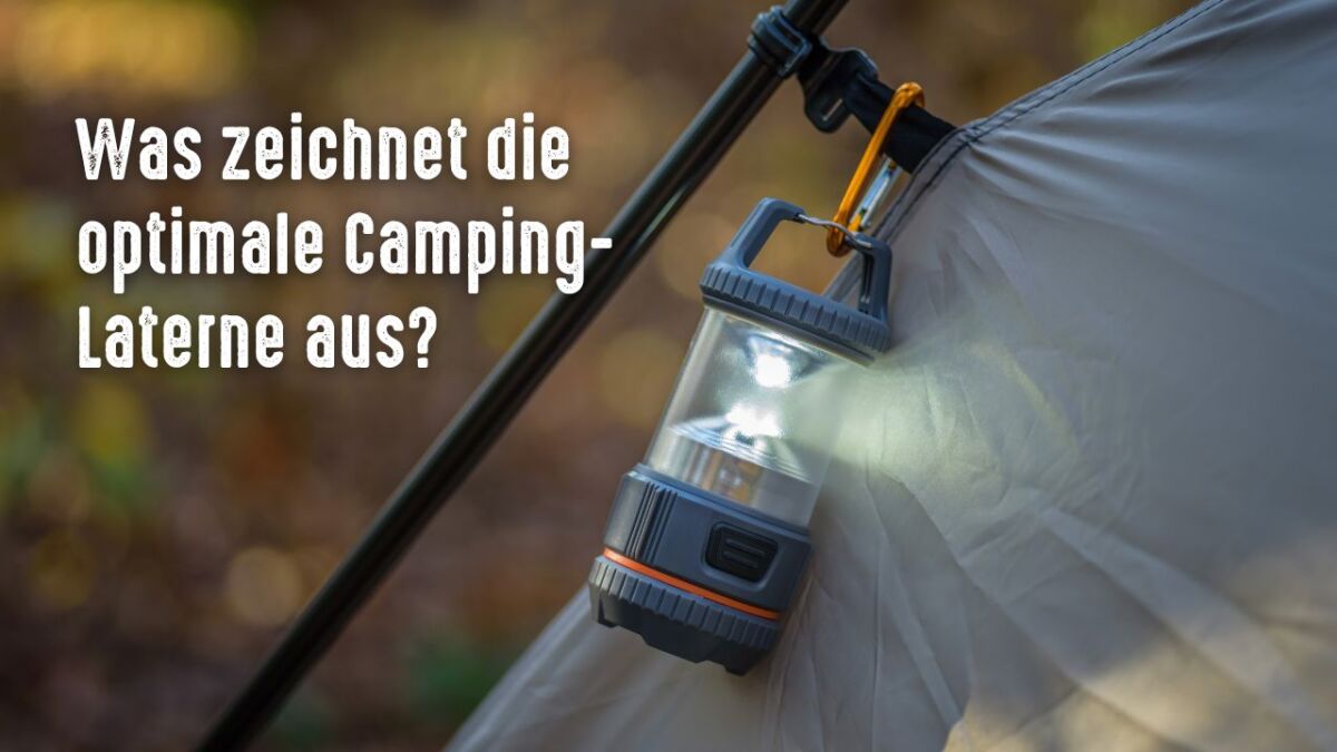 What distinguishes a good camping lamp?