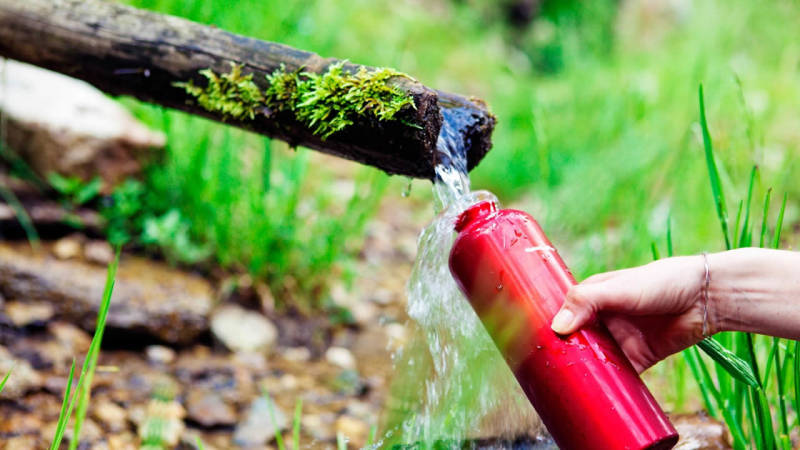 Finding and collecting water is one of the fundamental basics in survival