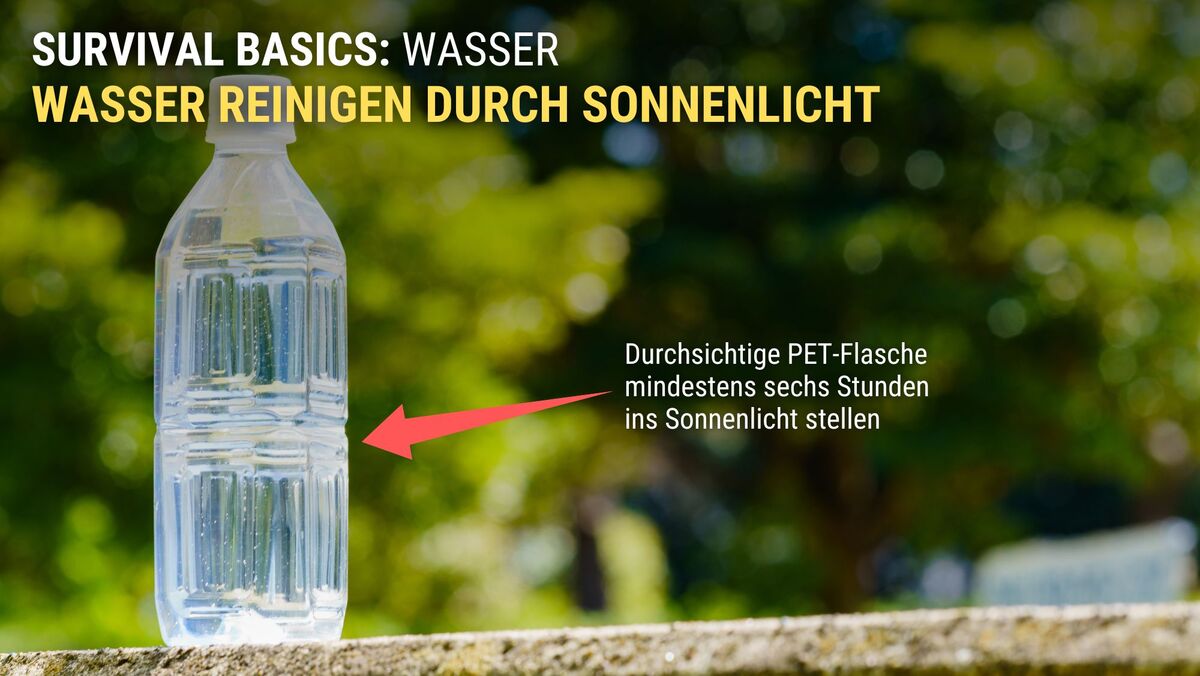 Wasser reinigen mit Sonnenlicht