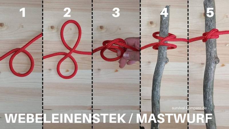 Webeleinenstek, simple and versatile - Variant 2