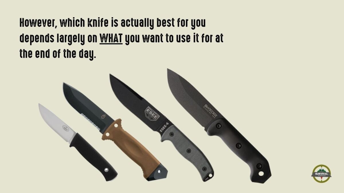 Which survival knife is the best?
