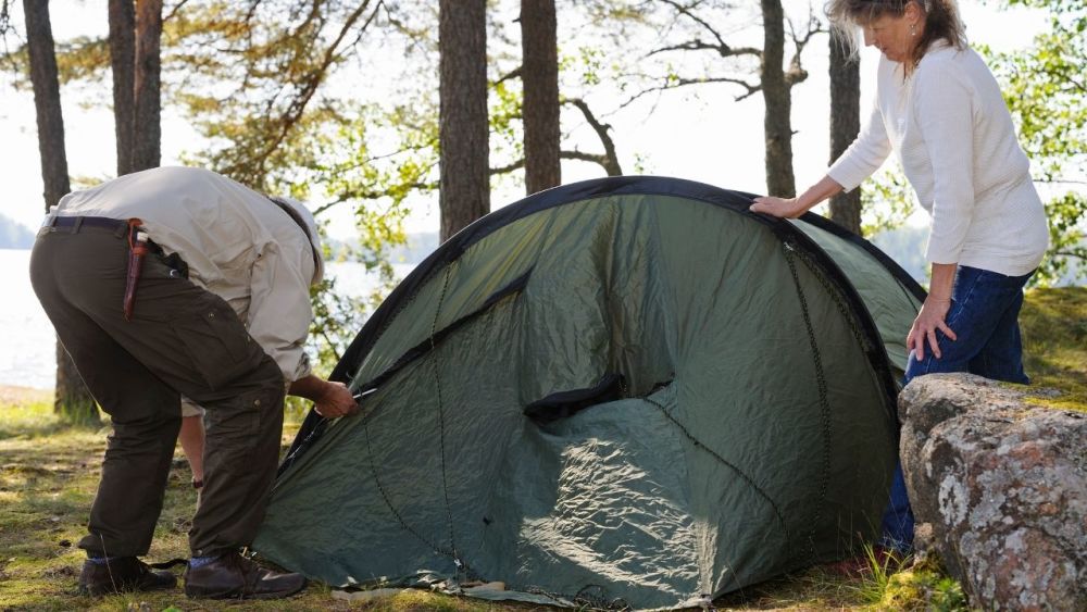 How you correctly clean and safely store your tent