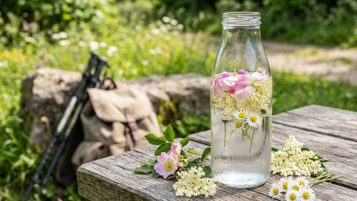 Essbare WildblĂĽten: Der Praxis-Guide fĂĽr die BlĂĽtenkĂĽche wildblueten aromawasser