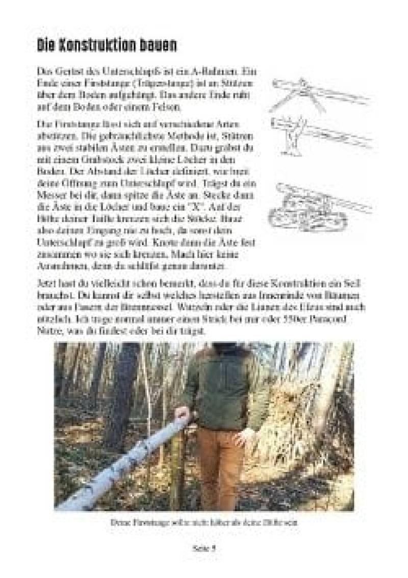 Vorschau Bild 1 zum E-Book Pocket Field Guide: Wilderness Survival Shelter