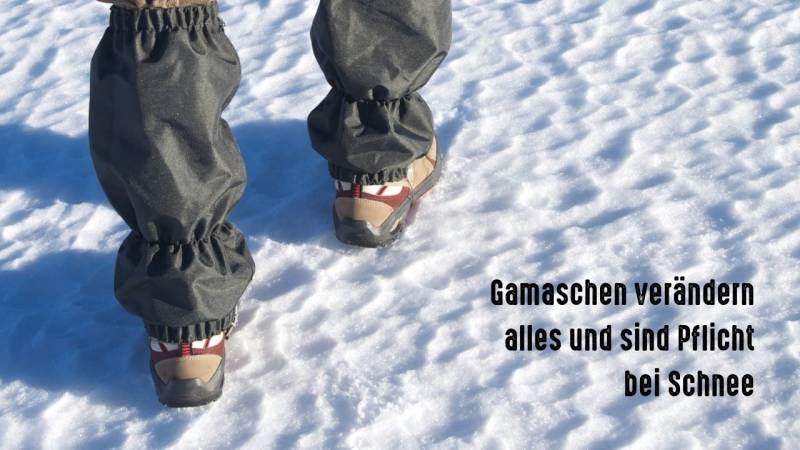 winter wandern gamaschen