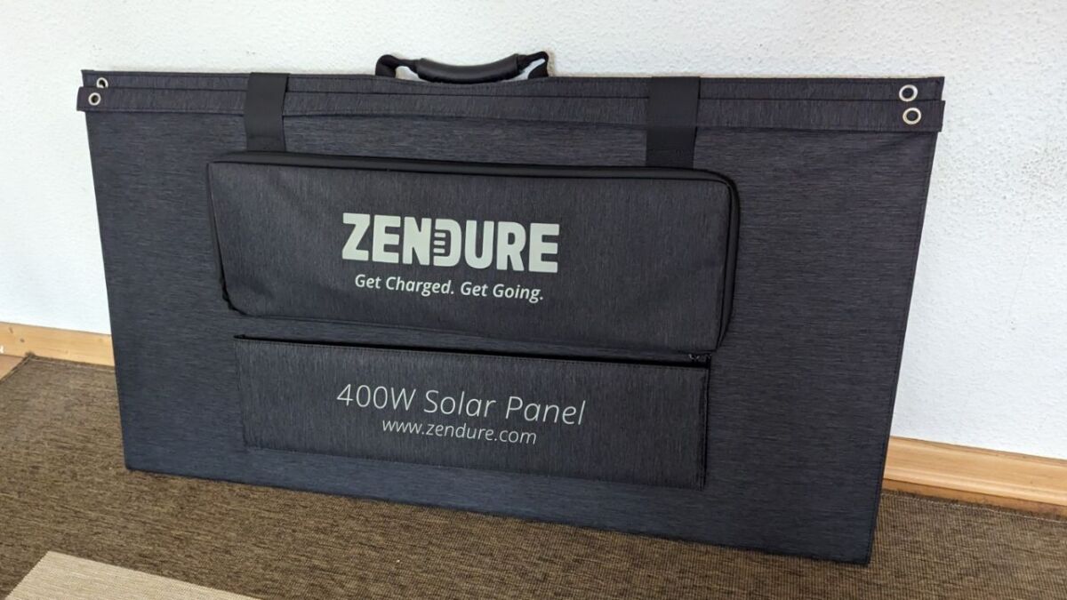 zendure solarpanel 400 watt zusammengeklappt