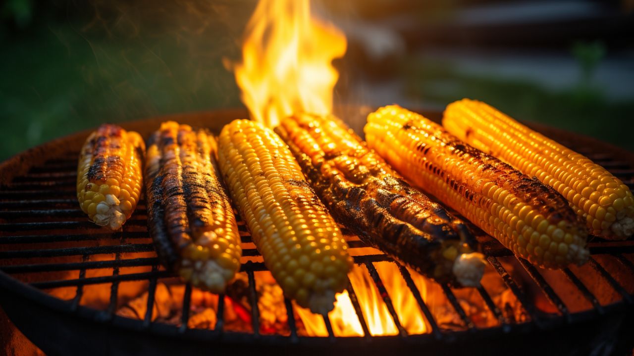 Gegrillte Maiskolben