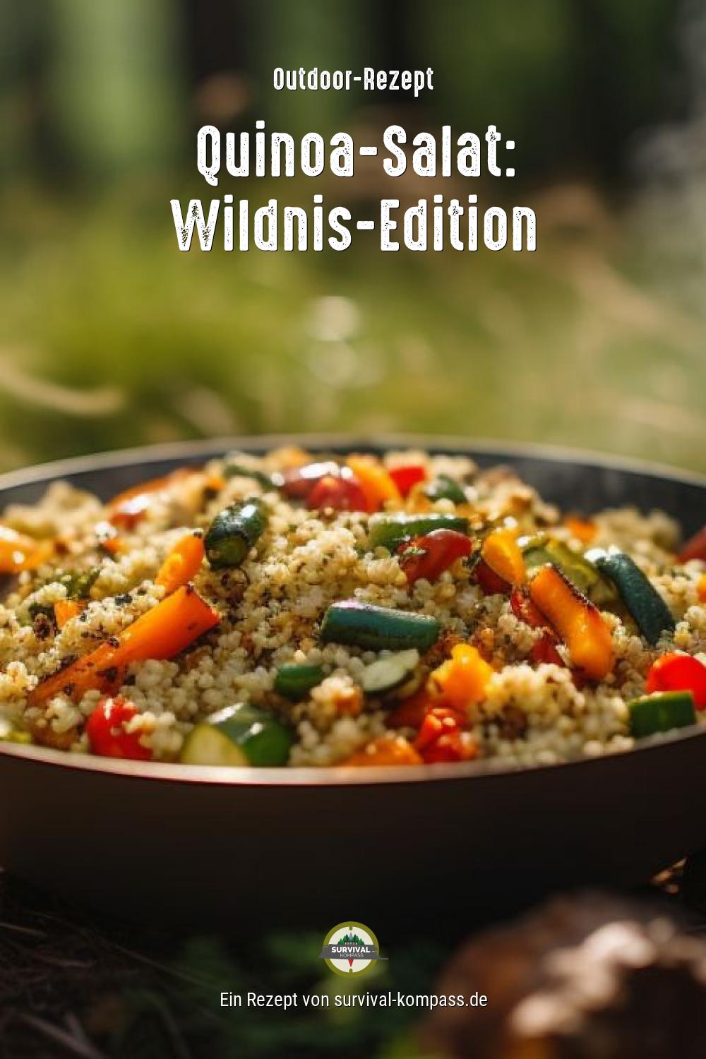 Quinoa-Salat: Wildnis-Edition