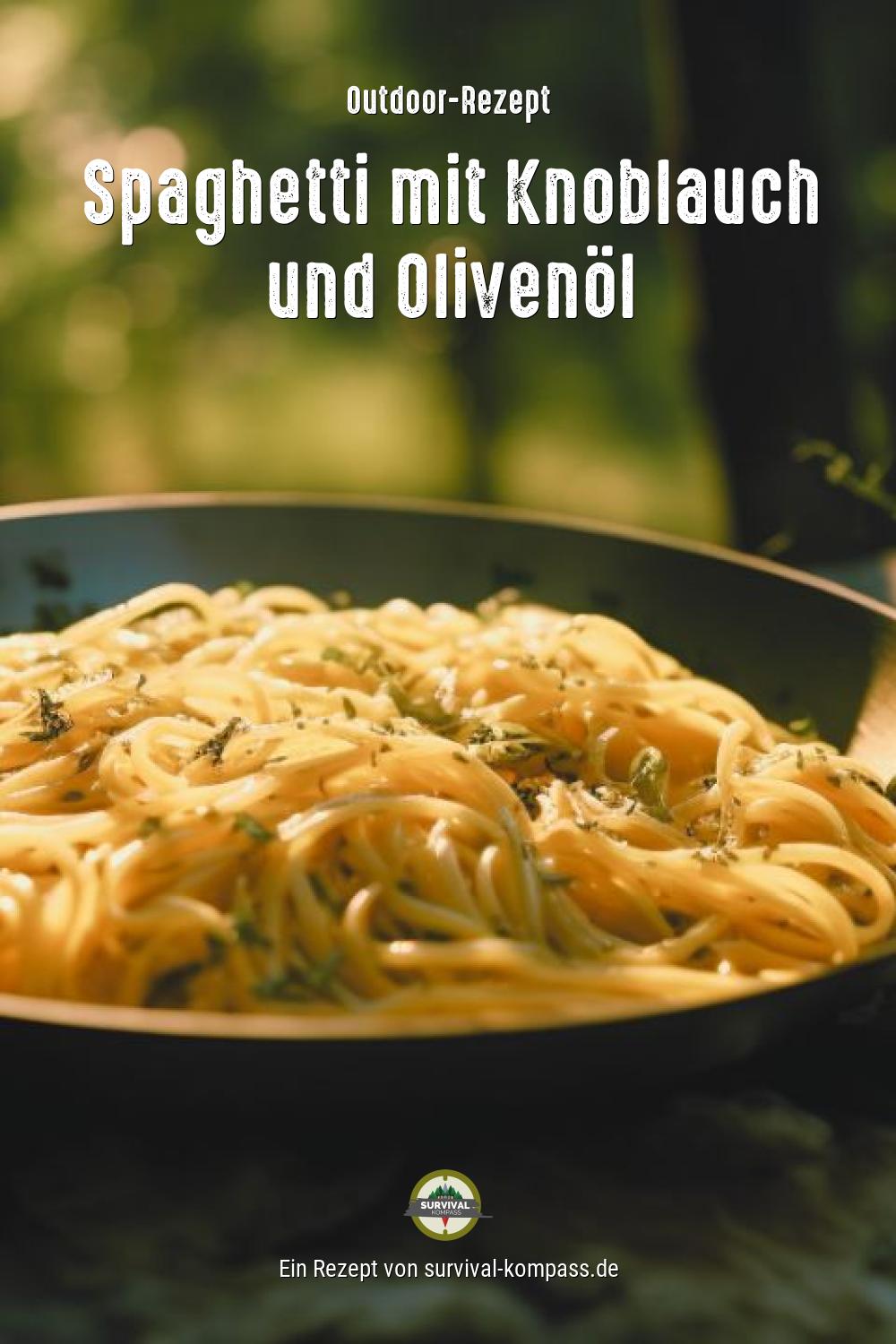 Spaghetti mit Knoblauch und Olivenöl