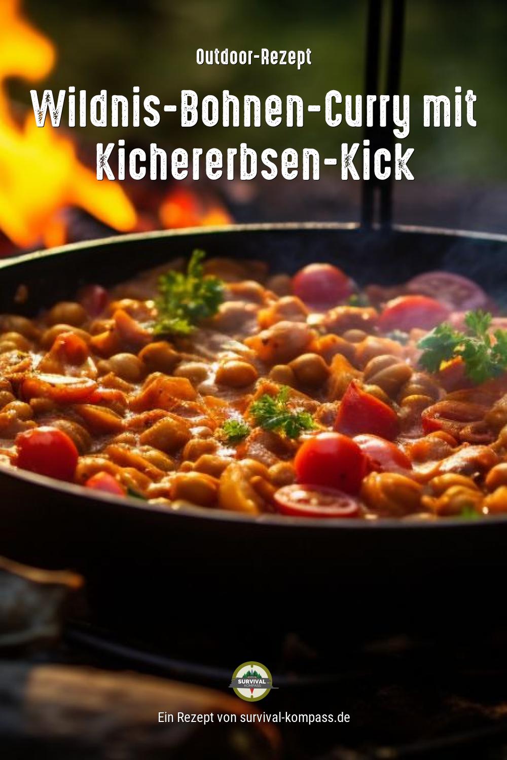 Wildnis-Bohnen-Curry mit Kichererbsen-Kick